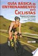 Guía básica de entrenamiento para ciclistas
