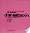 Guía de actividades dramatización