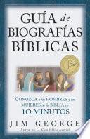 Guía de biografías bíblicas