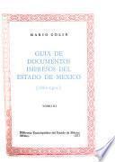 Guía de documentos impresos del Estado de México