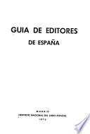 Guía de editores de España