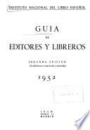 Guía de editores y de libreros de España