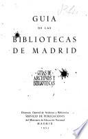 Guia de las bibliotecas de Madrid