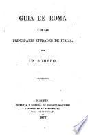 Guía de Roma y de las principales ciudades de Italia