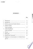Guía del Archivo Histórico