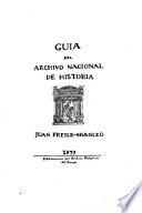 Guía del Archivo Nacional de Historia del Ecuador