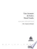 Guía e inventario del archivo Manuel González