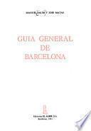 Guía general de Barcelona