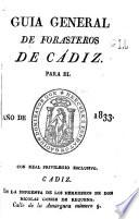 Guia general de forasteros de Cádiz para el año de ...