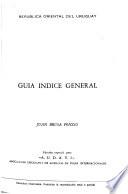 Guía indice general