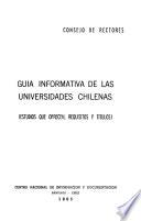Guía informativa de las universidades chilenas