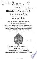 Guía o estado general de la Real Hacienda de España ...