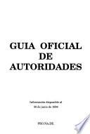 Guía oficial de autoridades