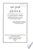 Guía oficial de Játiva