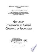 Guía para comprender el cambio climático en Nicaragua