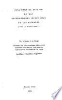 Guia para el estudio de las enfermedades infecciosas de los animales