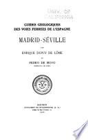 Guides géologiques des voies ferrées de l'Espagne
