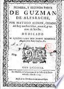 Guzman de Alfarache