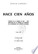 Hace cien años