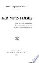 Hacia nuevos umbrales ...