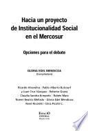 Hacia un proyecto de institucionalidad social en el MERCOSUR