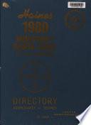 Haines Monterey, Santa Cruz City and Suburban Criss-cross Directory