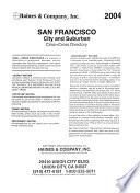 Haines San Francisco City & Suburban Criss-cross Directory