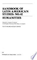 Handbook of Latin American Studies