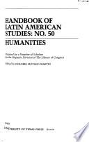 Handbook of Latin American Studies