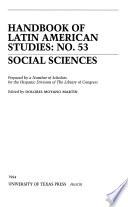 Handbook of Latin American Studies