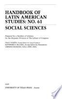 Handbook of Latin American Studies, Vol. 61