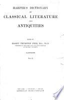 Harper's Dictionary of Classical Literature and Antiquities