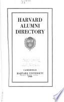 Harvard Alumni Directory