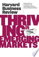 Harvard Business Review on Thriving in Emerging Markets