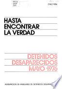 Hasta encontrar la verdad
