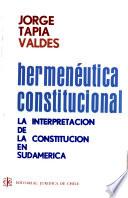 Hermenéutica constitucional