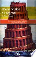 Hermenéutica & exegesis