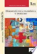 Hermenéutica filosófica y derecho