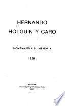 Hernando Holguín y Caro