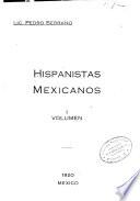 Hispanistas mexicanos