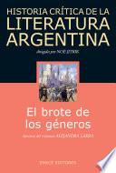 Hist. Crit. Lit. Arg. T.3- El brote de los géneros