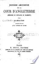 Histoire amoureuse de la cour d'Angleterre