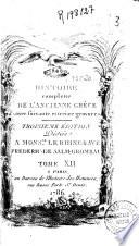 Histoire complette de l'ancienne Grèce avec soixante et treize gravures ; tome XII.