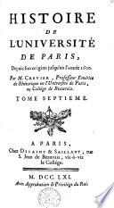 Histoire de l'Université de Paris