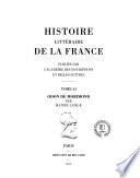 Histoire littéraire de la France