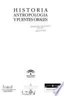 Historia antropología y fuentes orales