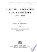 Historia argentina contemporánea