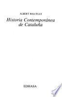 Historia contemporánea de Cataluña