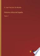 Historia crítica de España