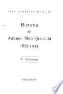 Historia de Antonio Miró Quesada, 1875-1935: La actividad diplomática y americanista de Miró Quesada. Su vocación periodística